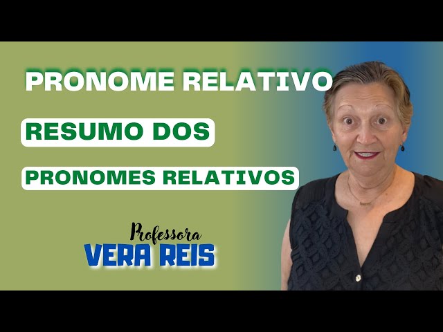 Pronome relativo Pronome relativo, Pronomes relativos, Assuntos
