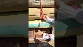 간단하고 튼튼한 걸이 매듭 #knot #한국전통매듭 #rope
