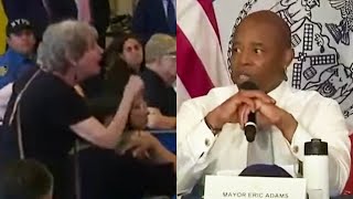 NYC Mayor Eric Adams Compares Woman To A Slave Owner For Asking About Rents