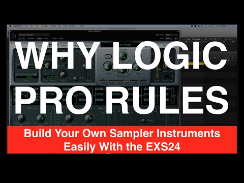Build Your Own Sampler Instruments Easily With the EXS24 in Logic Pro X