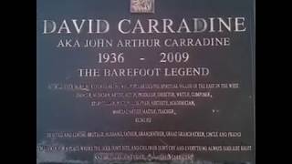 David Carradine - GraveTour.com - Take a famous grave tour!