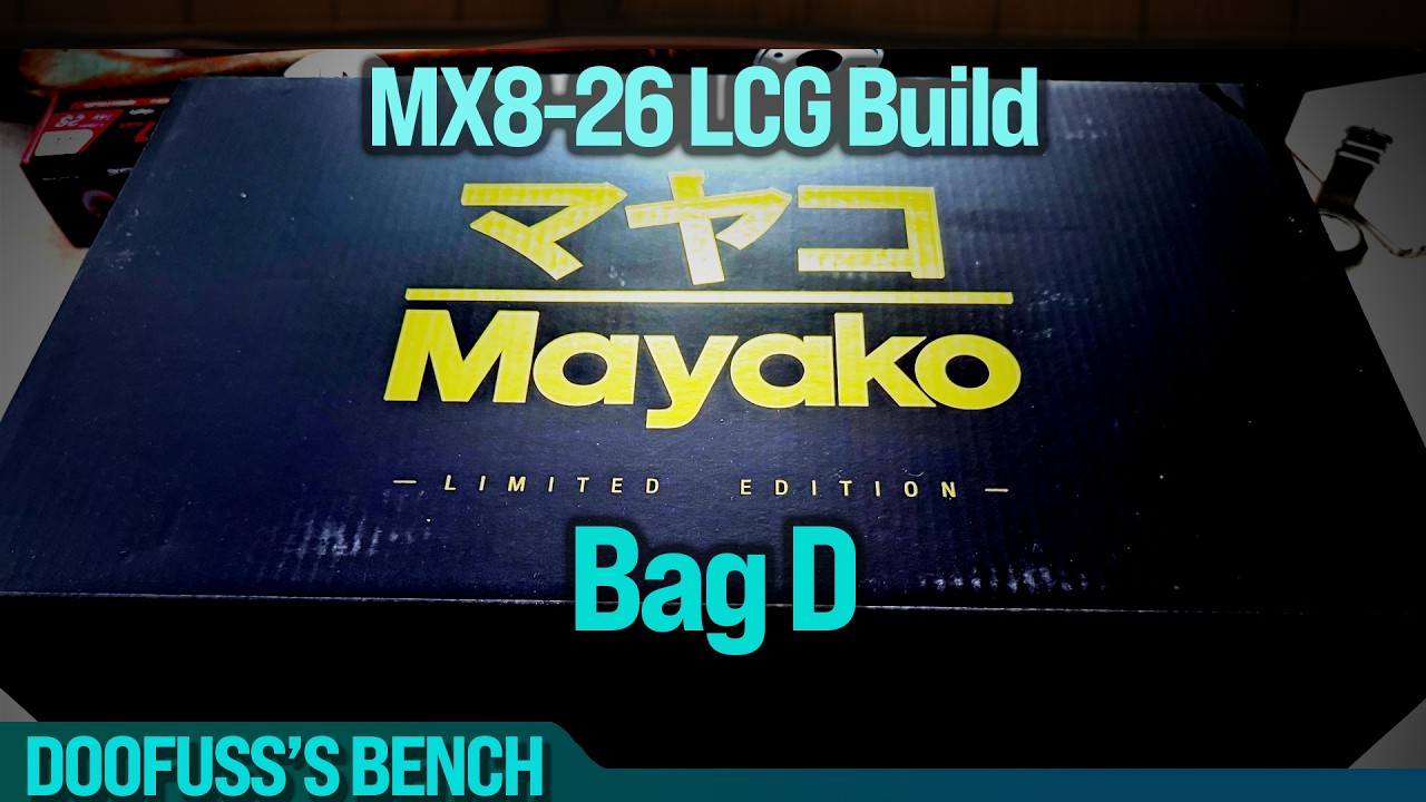 Mayako MX8-26 LE LCG Build - Bag D - Front End Continued - YouTube