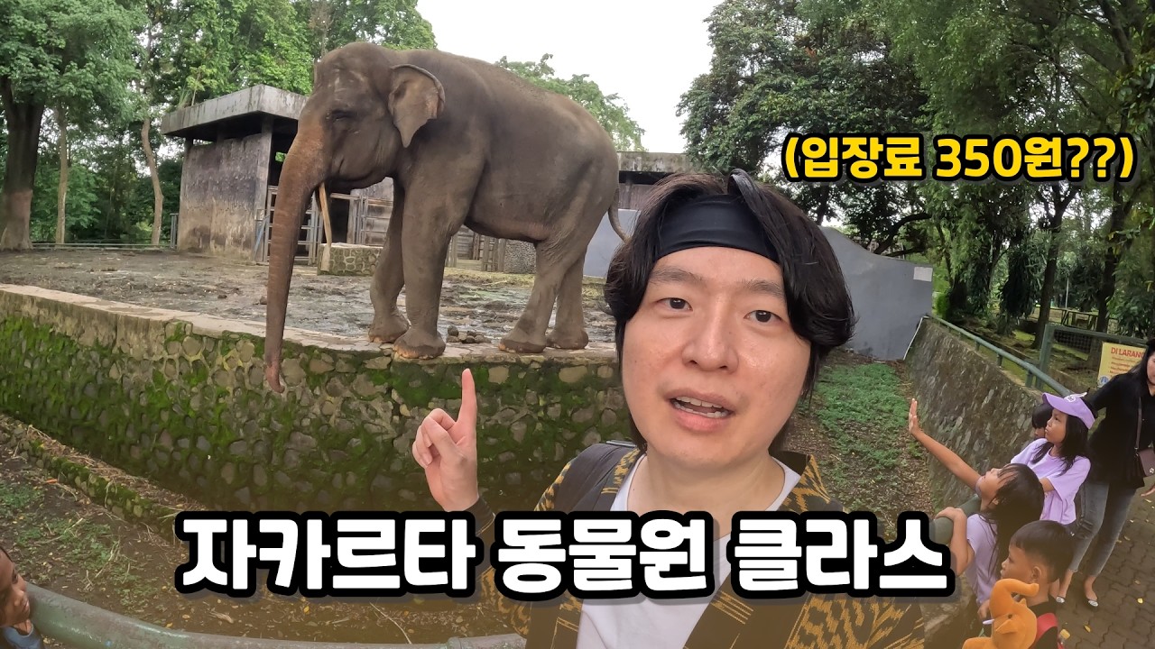 [4K] 자카르타 여행 필수 코스 | 라구난 동물원