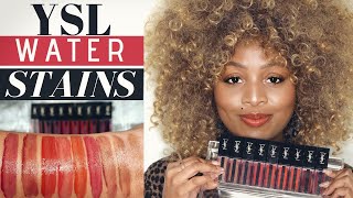 NEW YSL WATER LIP STAINS (VERNIS À LÈVRES): Lip Swatches & Comparisons by ZsjaZsjaLIVE! 18,007 views 4 years ago 11 minutes, 45 seconds