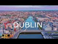 Dublin Ireland _ Aerial view of the city