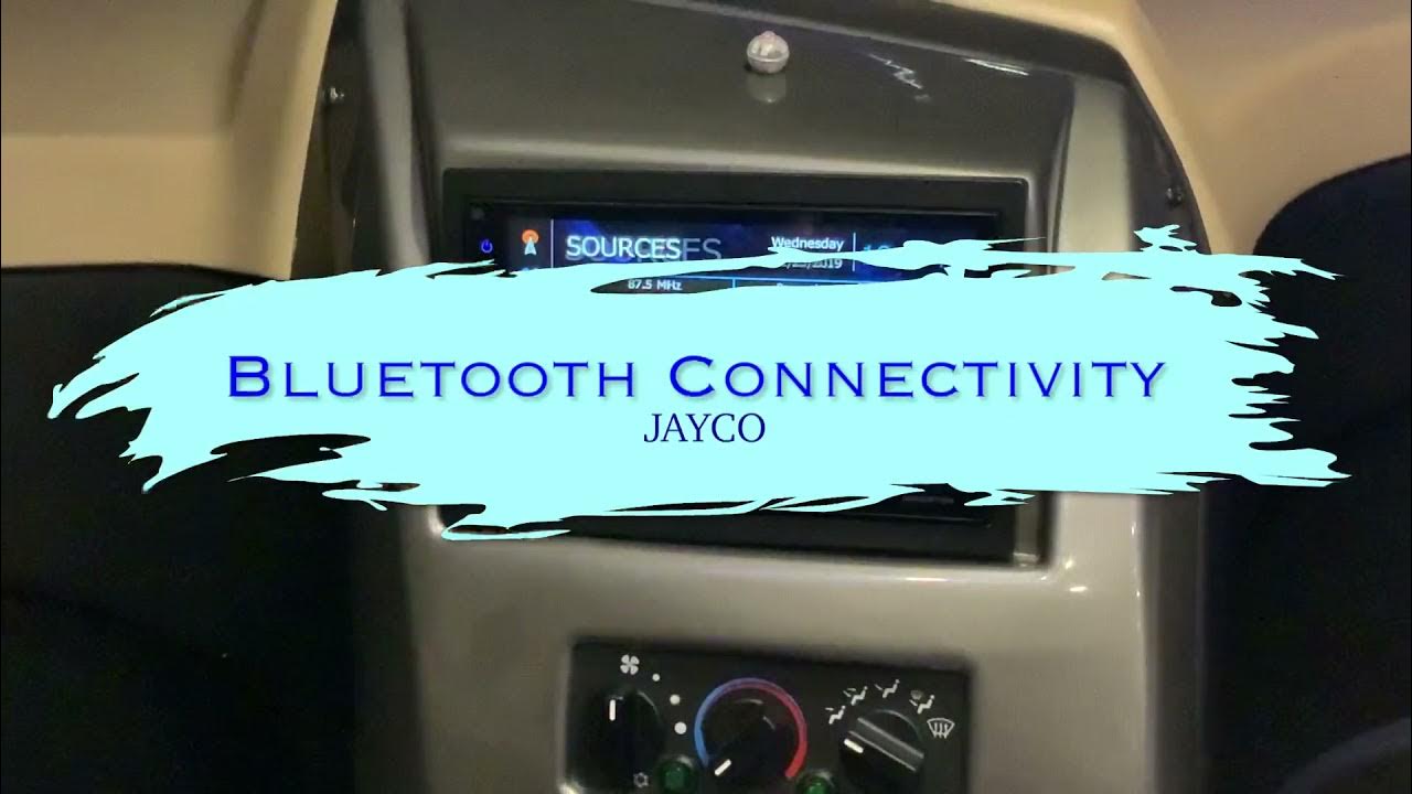 Bluetooth pairing phone to Jensen Navigation YouTube
