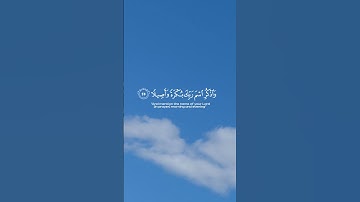 ﴿فَاصْبِرْ لِحُكْمِ رَبِّكَ وَلَا تُطِعْ مِنْهُمْ آثِمًا أَوْ كَفُورًا﴾||القارئ#اسلام_صبحي