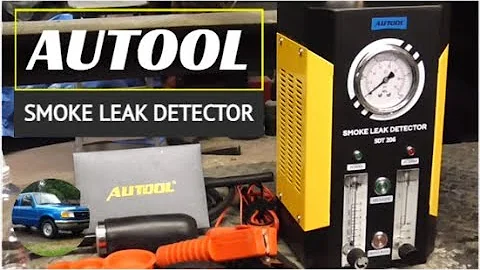 AUTOOL SDT-206 Smoke Leak Detector Review - Find/Fix EVAP Leaks - P0442