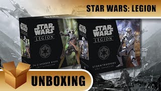 Star Wars Legion Unboxing: Imperial Expansions