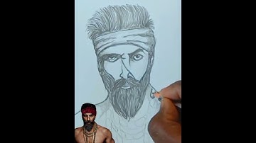 Bachchan Pandey drawing 🔥 Akshay Kumar  #shorts #bachchanpandey