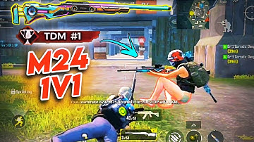 TDM M24 1v1 WITH RANDAM PLAYER 🤟🔥SAMSUNG A3,A5,A6,A7,J2,J5,J7,S5,S6,S7,59,A10,A20,A30, A50, A70