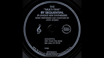 Sequential Circuits MULTI-TRAK Flexi-Disc Demo by John Bowen