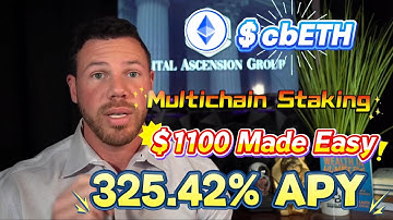 DeFi Crash Plan: Stake cbETH in cbETH and Lock in APY 325.42% During Downtime