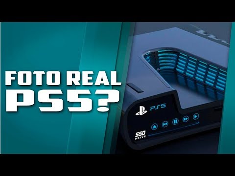 A primeira foto real do Playstation 5 , vazamento louco, será que é real?