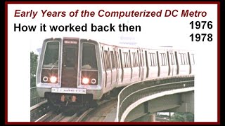 Riding the COMPUTERIZED DC METRO SUBWAY TRAIN 1977, Washington computer underground system 1976 1978 by Computer History Archives Project  ('CHAP') 2,897 views 1 month ago 5 minutes, 57 seconds