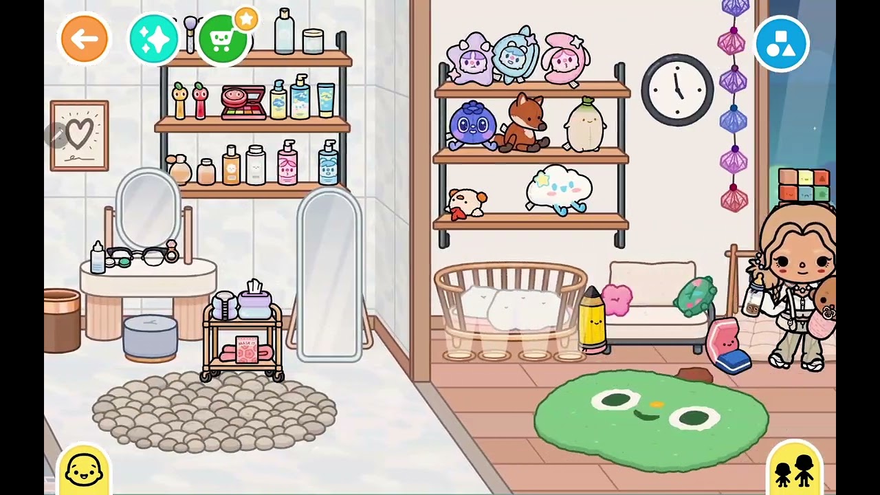 Toca boca baby one Day (bebeğimle bir gün) 