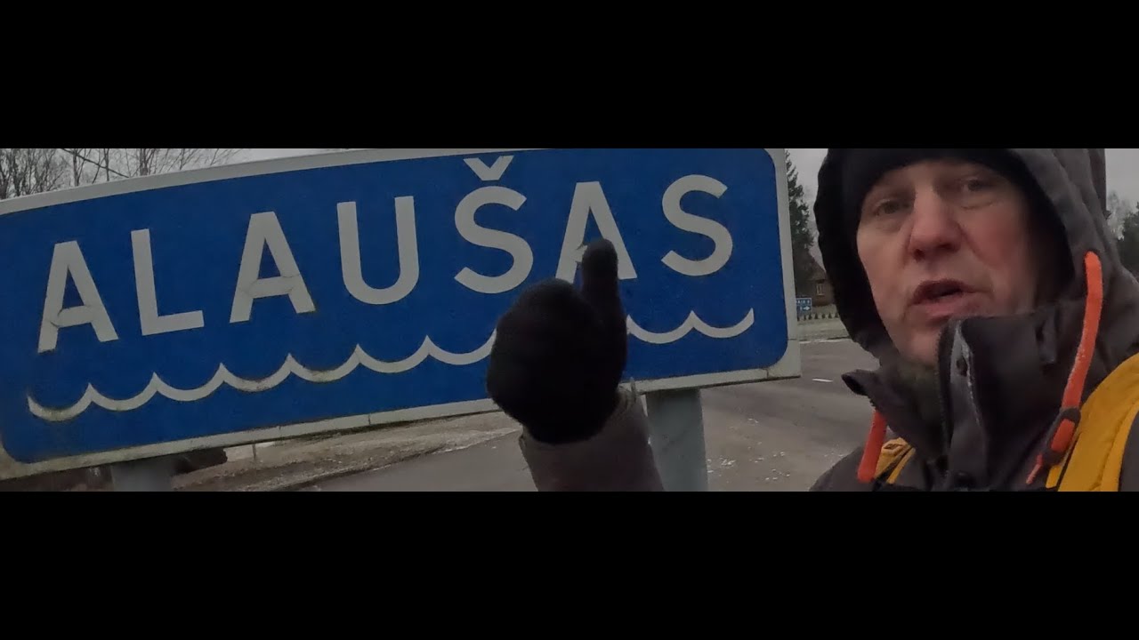 Kūčių dieną – vienas aplink Alaušo ežerą