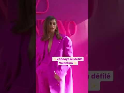 #zendaya au défilé