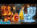 Larva 2026: 😱 Red’s Fire Toilet Power Awakens Yellow’s Frozen Ice Ability🚽💎 - Cartoons TV