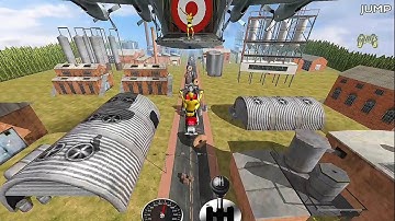 Jump into the Plane: Crazy and Spectacular Stunts jump Bike to The Plane - Android iOS Gameplay