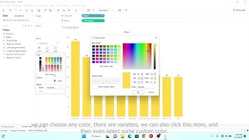 Simple Bar Chart in Tableau