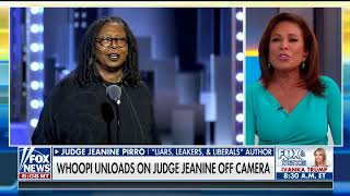 Judge Jeanine Talks About Whoopi's Unhinged, Venomous Attack During Her View Appearance