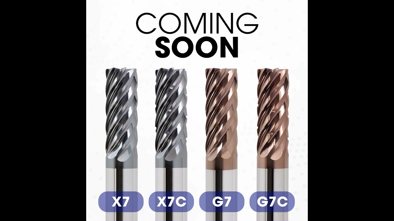 Garr Tool G and X line solid carbide end mill video thumbnail.