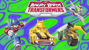 Angry Birds: Transformers Gameplay Walkthrough #9 GALVATRON Rescue! (iOS)