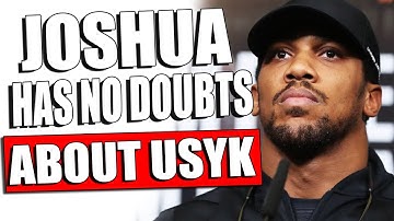 Anthony Joshua HAS NO DOUBTS ABOUT A KNOCKOUT IN A REMATCH WITH Alexander Usyk / Tyson Fury - Usyk