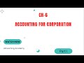 Accounting for corporation #Characterstics of corporation