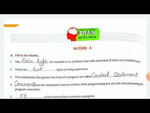 8TH COMPUTER CH-6 REVIEW PYTHON VIDEO - 5