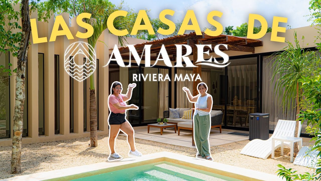 AMARES Riviera Maya 🏡 CASAS de LUJO que se esconden en la selva