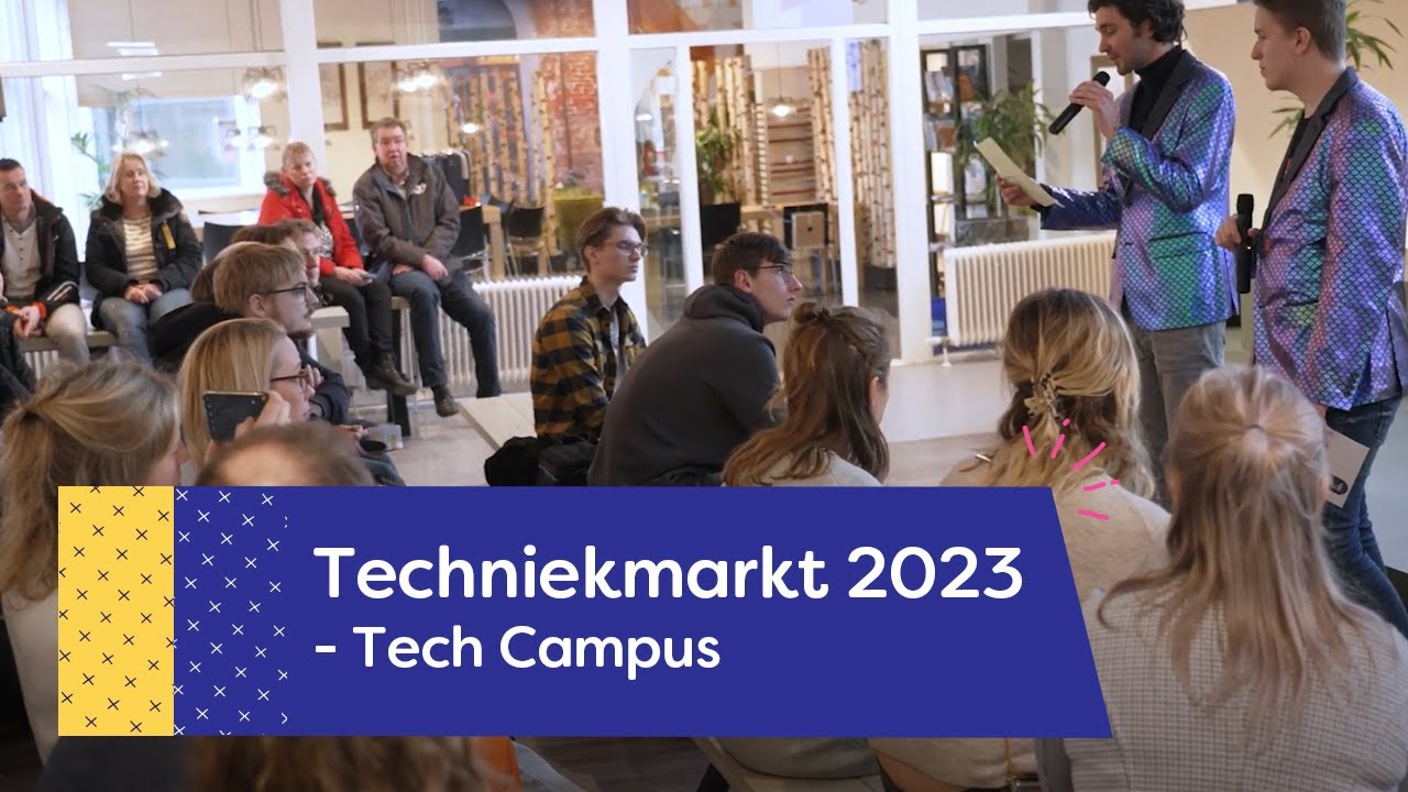 Techniekmarkt Tech Campus 2023 | ROC Midden Nederland - YouTube