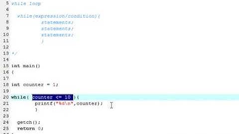 C Programming Video Tutorials for Beginners  13  While Loop   Introduction to Looping