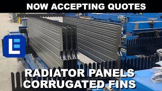 Radiator Panels And Corrugated Fins At Larson Electronics - Now Accepting Quotes
