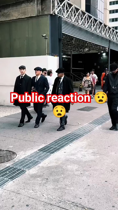 peaky blinders outfits public reaction #part5 #peakyblinders #shortsfeed #publicreaction #shorts