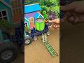 DIY Mini Concrete Mixer Machine 🧱 | Pillar Construction Work #shorts #youtubeshorts
