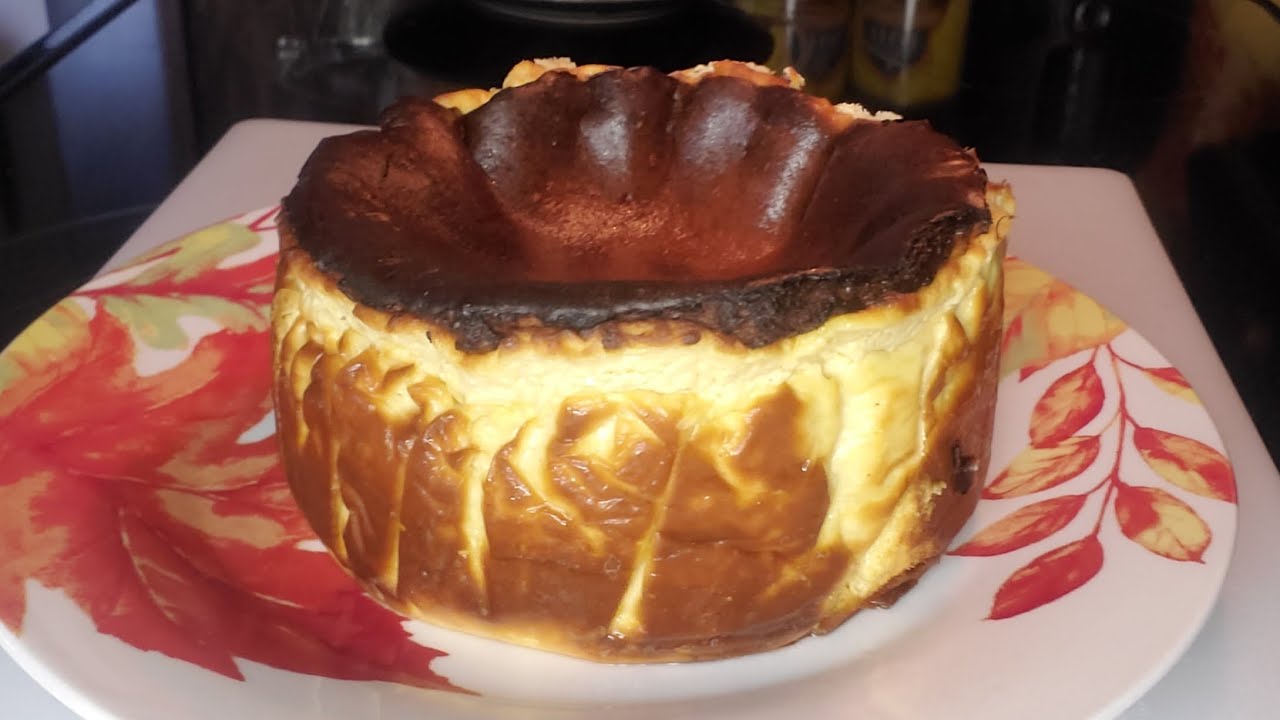 Tarta Quemada Vasca de Queso y Calabaza Keto!
