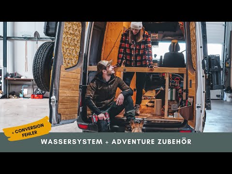 WASSERSYSTEM IM VAN | Plus: Ausbau-Fehler | Sprinterausbau