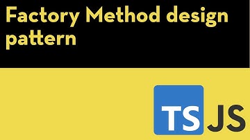 Javascript Factory Method design pattern (OK... Typescript)