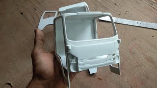 Cara membuat kabin NMR 71 full pvc dan ukuran 1:16