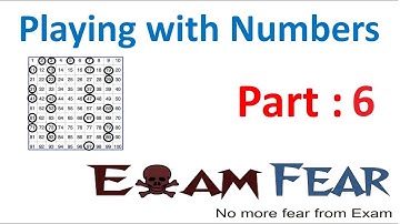 Maths Playing With Numbers part 6 (Questions: factors & multiples) CBSE Class 6 Mathematics VI