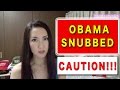 [Obama Snubbed] CAUTION TO AMERICA FROM THE JAPANESE