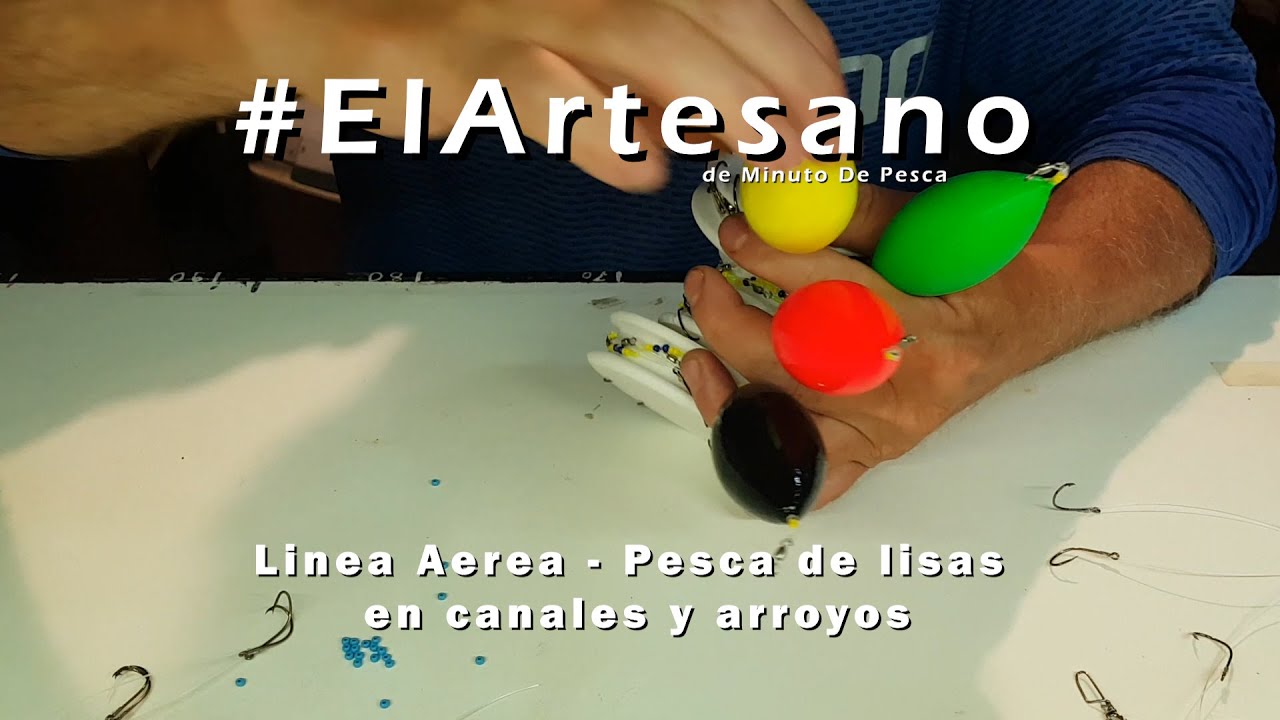 Linea Aerea - Pesca de lisas en canales y arroyos