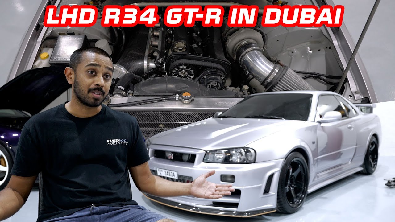 R34 Skyline GT-R Fit For a Sheikh - Left Hand Drive and Single