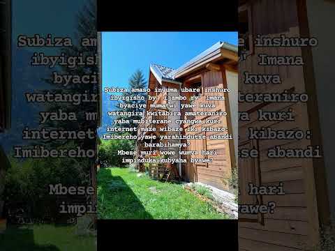 Bara Amateraniro Umaze Kujyamo Uko Angana