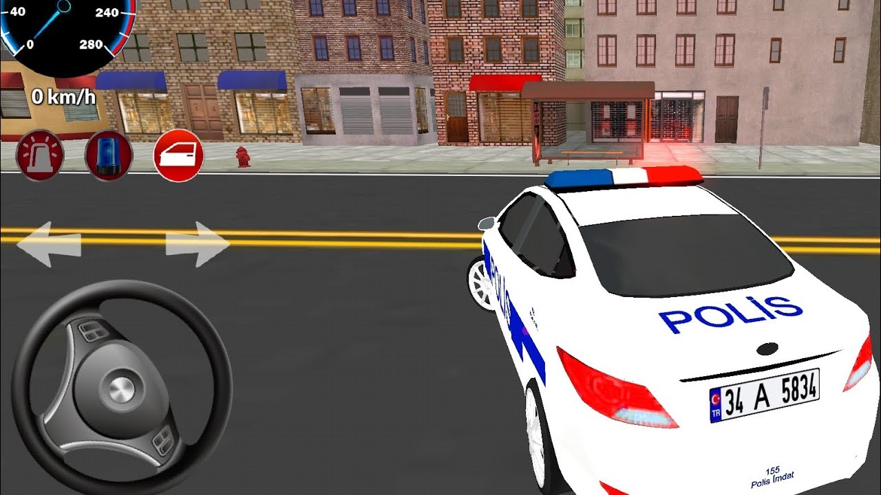 Araba Oyunlari Turk Polis Araba Oyunu Turkish Police Car Games