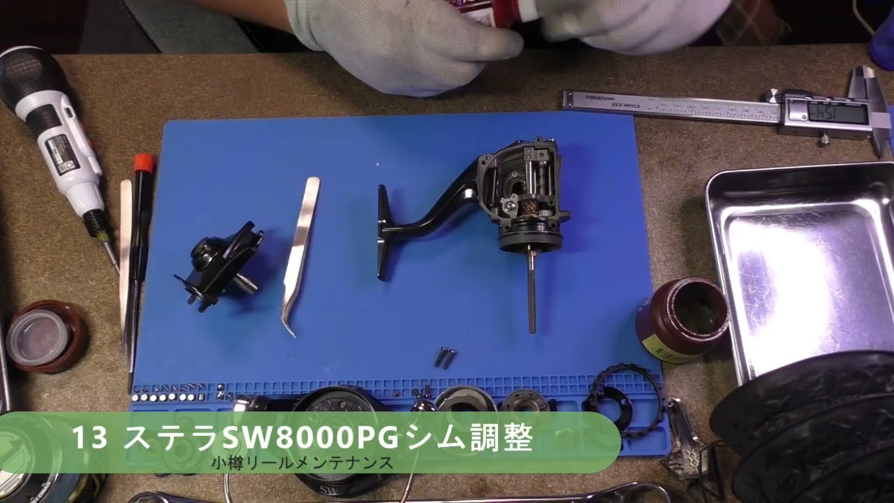 13ステラ8000PGシム調整 - YouTube