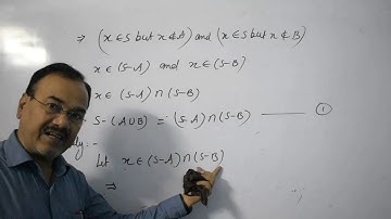 Set Theory (Lec-10) | Proof of Laws of Algebra of Sets by "Analytical  Method" and some Theorems