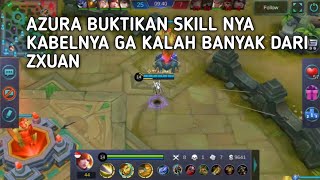 Atraksi Azura Setelah Foto Bareng Fans Nya.. Kabelnya Banyak Kaya Zxuan